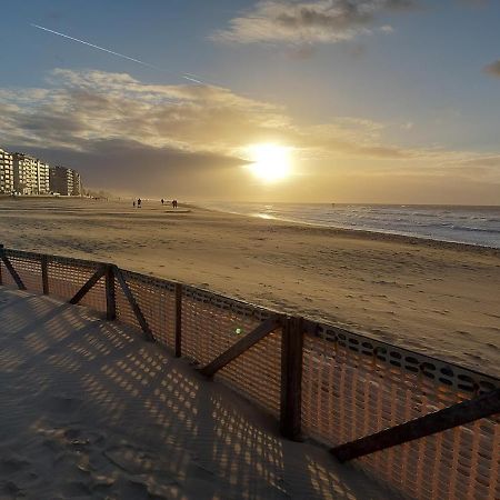 Appartement Met Zeezicht En Verwarmd Zwembad Oostende Bagian luar foto